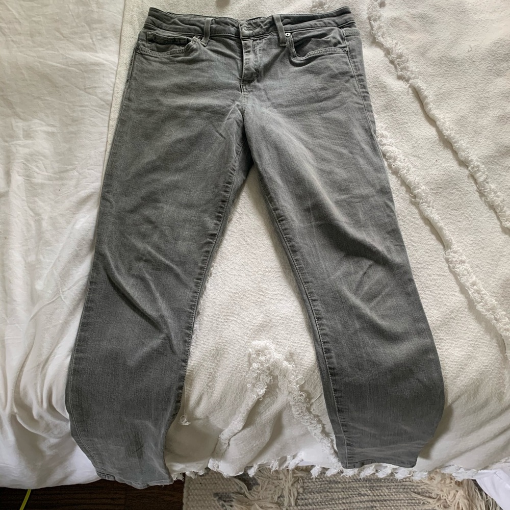 Joe’s grey skinny jeans